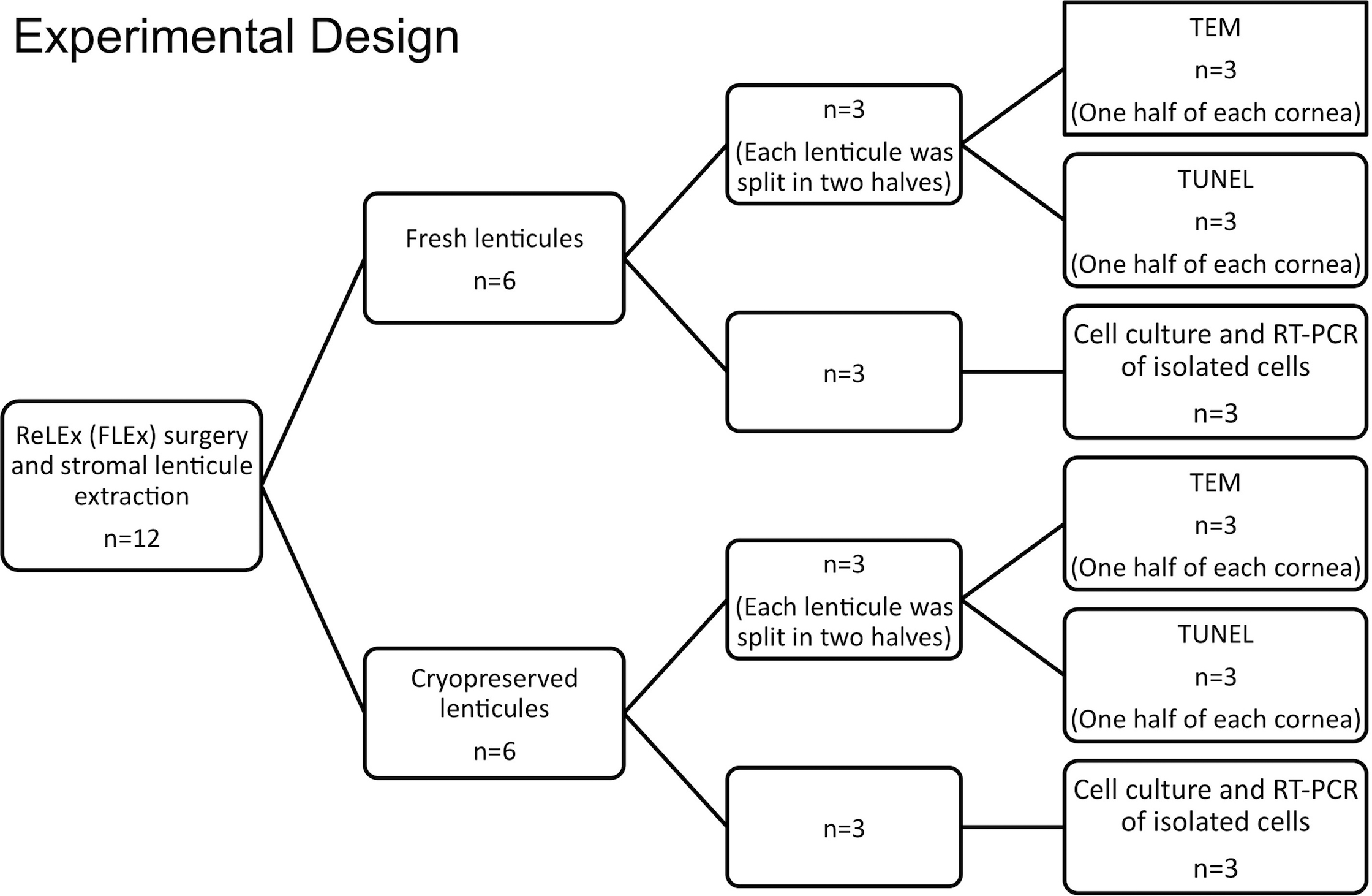 Experimental Design Chart